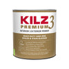 KILZ 3 Premium White Flat Water-Based Stain Blocking Primer 1 qt