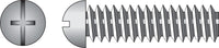 Hillman No. 8-32 X 5/8 in. L Combination Round Head Zinc-Plated Steel Machine Screws 100 pk