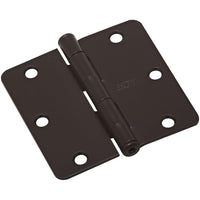 National Hardware 3 in. L Oil Rubbed Bronze Door Hinge 1 pk