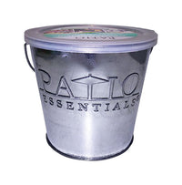 Patio Essentials Galvanized Citronella Candle For Mosquitoes/Other Flying Insects 17 oz.