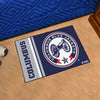 NHL - Columbus Blue Jackets Uniform Rug - 19in. x 30in.