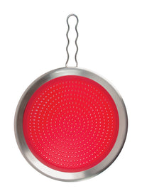 Tovolo 13 in. W x 18.5 L Candy Apple Red Silicone/Stainless Steel Splatter Screen (Pack of 6)