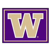 University of Washington 8ft. x 10 ft. Plush Area Rug