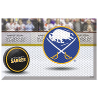 NHL - Buffalo Sabres Rubber Scraper Door Mat