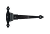 National Hardware 13 in. L Black Heavy Duty T Hinge 1 pk