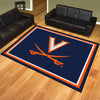 University of Virginia 8ft. x 10 ft. Plush Area Rug