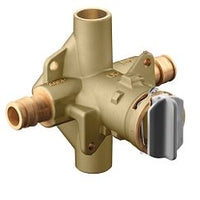 Includes bulk pack Posi-Temp(R) 1/2" Cold Expansion PEX inlets/CC outlets connection pressure balancing