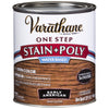 Varathane One Step Semi Gloss Early American Polyurethane Water-Based Stain 1 qt.