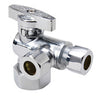 BK Products ProLine 5/8 in. Compression X 3/8 in. Compression Brass Angle Stop Valve