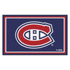 NHL - Montreal Canadiens 4ft. x 6ft. Plush Area Rug