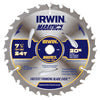 Irwin Marathon 7-1/4 in. Dia. x 5/8 in. Carbide Circular Saw Blade 24 teeth 1 pk