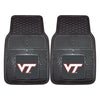 Virginia Tech Heavy Duty Car Mat Set - 2 Pieces