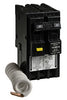 Square D HomeLine 50A 120/240V Ground Fault Plug-In Circuit Breaker 2.3 H x 4.6 W x 7.9 D in.