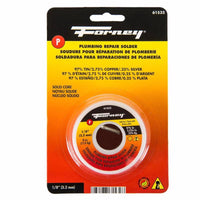 Forney 4 oz Lead-Free Plumbing Solder 0.13 in. D Tin/Copper/Silver 97/2.75/0.25 1 pc