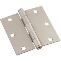 SPB512 3" x 3" SQR Hinge 1/pk - Satin Nickel