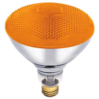 Westinghouse 100 W E26 Reflector Incandescent Bulb E26 (Medium) Amber 1 pk