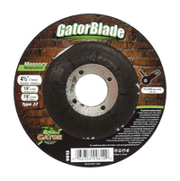 Gator 4-1/2 in. D X 5/8 in. in. Masonry Grinding Wheel