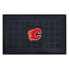 NHL - Calgary Flames Heavy Duty Door Mat - 19.5in. x 31in.