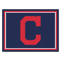 MLB - Cleveland Indians 8ft. x 10 ft. Plush Area Rug