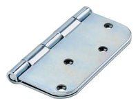 National Hardware 4 in. L Zinc-Plated Door Hinge 1 pk