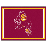 Arizona State University 8ft. X 10 ft. Plush Area Rug