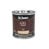 Old Masters Gel Stain Semi-Transparent Natural Oil-Based Gel Stain 0.5 pt.