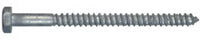 Hillman 3/8 in. X 8 in. L Hex Hot Dipped Galvanized Steel Lag Screw 50 pk