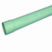 Charlotte Pipe SDR35 PVC Sewer Pipe 4 in. D X 20 ft. L Bell 0 psi