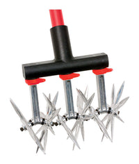 Apex Aluminum  Rotary Hand Cultivator 48 in. Fiberglass