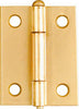 National Hardware 2 in. L Brass-Plated Door Hinge 1 pk - Deal of The Week