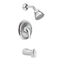 Chrome Posi-Temp(R) tub/shower