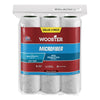 Wooster Microfiber 9 in. W X 3/8 in. Paint Roller Cover 3 pk