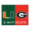 House Divided - Miami / Georgia House Divided Rug