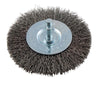 Forney 4 in. Crimped Wire Wheel Brush Metal 6000 rpm 1 pc