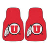 University of Utah Carpet Car Mat Set - 2 Pieces