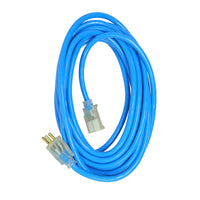 Southwire Outdoor 25 ft. L Blue Extension Cord 12/3 SJTW