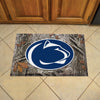 Penn State Camo Rubber Scraper Door Mat