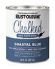 Rustoleum 329207 30 Oz Coastal Blue Chalked Ultra Matte Paint