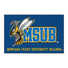 Montana State University Billings Wordmark Rug - 19in. x 30in.