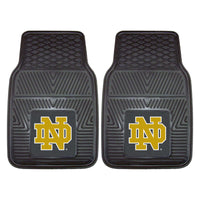 Notre Dame Heavy Duty Car Mat Set - 2 Pieces