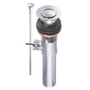 Plumb Pak 1-1/4 in. D Chrome Plated Brass Pop-Up Lavatory Drain