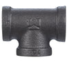 Bk Products 1/4 In. Fpt  X 1/4 In. Dia. Fpt Black Malleable Iron Tee