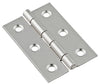 National Hardware 2 in. L Satin Nickel Door Hinge 1 pk