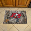 NFL - Tampa Bay Buccaneers Camo Rubber Scraper Door Mat