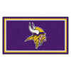 NFL - Minnesota Vikings 3ft. x 5ft. Plush Area Rug