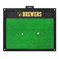 MLB - Milwaukee Brewers Golf Hitting Mat