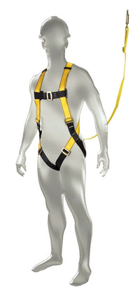 Safety Works Unisex Polyester Aerial Lift Kit 13.2 in. L Yellow 1 pc