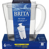 Brita 6 cups White Space Saver Pitcher