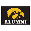 University of Iowa Alumni Rug - 19in. X 30in.