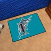 MLB - Miami Marlins Retro Collection Rug - 19in. x 30in. - (1993 Florida Marlins)